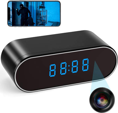 Zingle Spy Clock Camera 1080P WiFi Hidden Camera Wireless Mini Home Security Camera